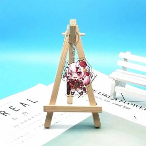 Bandai | 55MM Anime Vtuber Hololive Hình Móc Khóa - Minato Aqua La+ & Hoshimachi Suisei Houshou Marine Acrylic Dễ Thương Quà Tặng Sinh Nhật