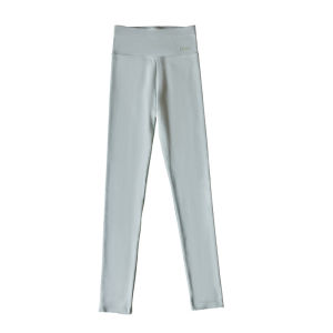 Miiow | Womens Pure Cotton Slim Fit Base Layer Pants High Waist Elastic Outerwear Tight Fit Nine Point Ankle Length Autumn Pants