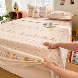 KAMONI | Baby Grade 100% Cotton Bed Sheet Summer