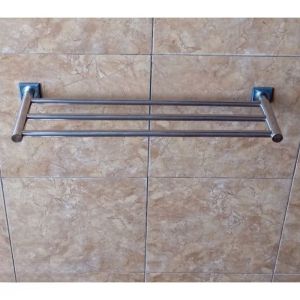 Gantungan handuk kamar mandi / jemuran handuk 60cm s/d 150cm SERBAGUNA stainless steell || rak gantungan baju kamar mandi | rak jemuran handuk kamar mandi | rak jemuran baju tempel dinding