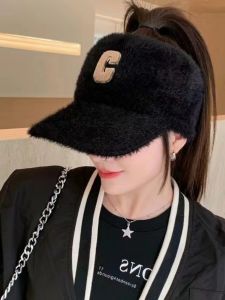 Mũ Len Dệt Kim Dày Ấm Áp Mùa Thu Đông Có Thể Thắt Đuôi Mũ Rộng Phong Cách Hàn Quốc Đa Năng Cho Nam Và Nữ