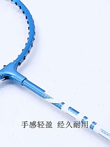 2pcs Badminton Racket Set Alloy Training Student Raket Badminton Pelajar Twin Pack Beginner Family Leisure Sport Series With String 羽毛球拍双拍