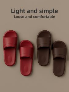 LIANGDIFEN | Quick-Dry Silent Comfortable Bathing Anti-Slip Couples Breathable Slippers