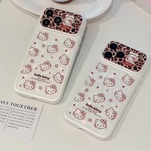 Sanrio | Ốp Điện Thoại Hoạt Hình Dễ Thương Hello Kitty Thiết Kế Y2K Dành Cho iPhone 17 Pro Max 16 Pro Max 15 Pro Max Tương Thích Với Các Mẫu iPhone 17 16 15 Vỏ Nhựa Chống Xước