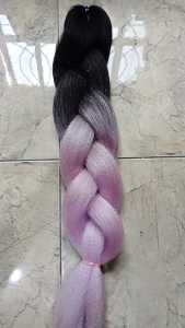 Rambut Sambung iket tengah 2 warna