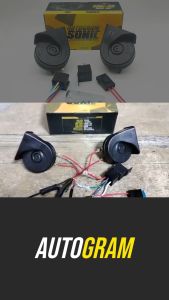 Sonic Horn 12volts (Autogram Brand) UNIVERSAL Upgraded version