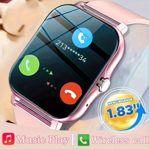 LAXASFIT 2025 Smart Watch Bluetooth Dialing Answering Sleep Monitoring Music Playing Smart Watch Man Woman Gift for Android IOS