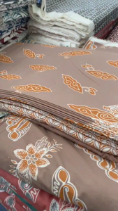 KAIN BATIK SARIMBIT SERAGAM FASHION MODERN PRINTING PRIA WANITA INDONESIA MOTIF SEKAR