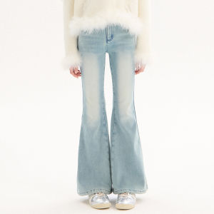 LOVESASAKIDS | Slim Fit Flared Denim Jeans