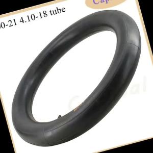 Ống Ruột Xe Máy Dày Dặn 3.00-21 4.10-18 Ống Cao Su Lốp Xe Đạp Địa Hình Tương Thích Với Bánh Xe 21 Inch