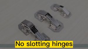 90° Concealed Hinges Cabinet Cupboard Door Bridge Cabinet Hinge 1pair Self closing door hinges (with screw)