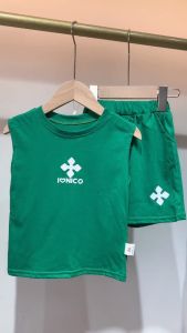 Musim panas cowok Tanpa lengan pakaian anak laki laki kaos setelan bayi baju katun 0-6 tahun imut jas anak keren