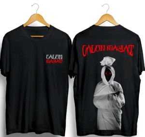 KAOS TREND HANTU CALON MAYAT DTF POCONG PUTIH LOGO
