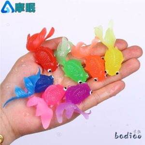 MOMIAN | Baby Education Floating Fish Toy with Silicone Fish