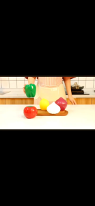 2Pcs Storage Kulkas Gaya Tomat Kotak Penyimpanan / Penyimpanan Bahan Makanan / Kotak Penyimpanan Buah