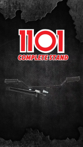 1101 Complete Stand Footrest Bar For XRM/TMX/CT100 Front Footrest Assemblu With Side Stand Made In Thailand High Quality