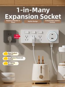 BaldeVance | Multi-function USB Power Strip Switch Socket