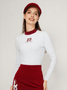 RYDER CUP EST.1927 | Long Sleeve High Collar T-Shirt for Women Autumn Sports