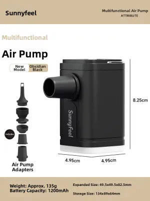 SUNNY FEEL | Outdoor Electric Mini Inflate Deflate Pump