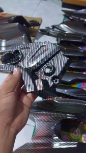 COVER TUTUP RANTAI GEAR GIR DEPAN SUZUKI SATRIA FU 150 F1 INJEKSI KARBON