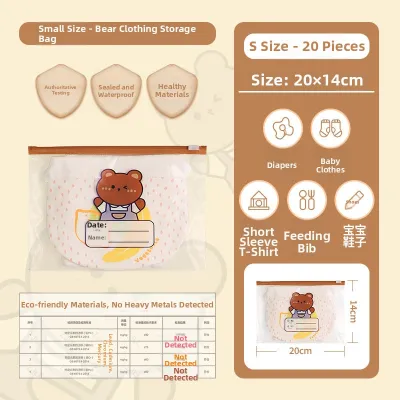 Portable Childrens Clothing Organizer Bag Sealed