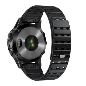 Dây Đeo Từ Tính Quickfit 22mm Dành Cho Garmin Fenix 7/6/5 Dây Đeo Silicon Tương Thích Với Forerunner 965/955/Epix2/Approach S70 - 47mm