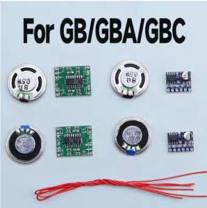 2Set Sound Audio Amplifier Enhancement Speaker For Gameboy Color GBC GBA GB Digital Amplifier PCB Board Volume Up Module
