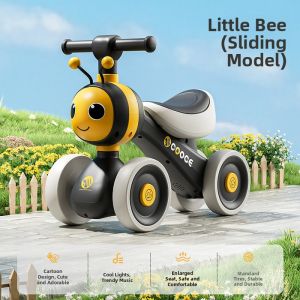 YIHECHUYAO | Multi-function Balance Bike 4 Wheels For Toddlers