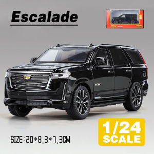 LEO 1:24 Cadillac Escalade Suv Diecast Model Car Alloy Cars Toys Collection Gift For Kids Boy Girl