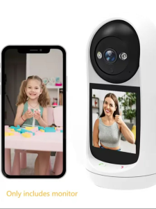 xiaohuang home video call CCTV camera home wireless WIFI mini security camera 3MP infrared night vision mobile tracking