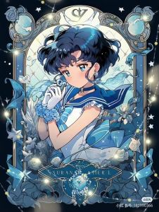 KAYOU | Diamond Painting Sailor Moon Cartoon Anime Diamond Mosaic Handmade Art Exquisite Creative Gift Home Decoration