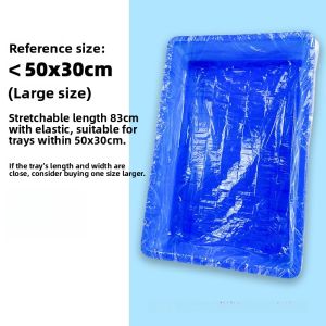 Disposable Plastic Film Cover for Rabbit Cage Toilet Cleaning Mat Pig Rabbit Supplies Base Plate One Time Use Pet Care