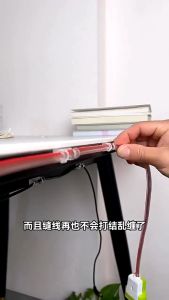 20pcs Cable Organizer Clips: Wall Desk Cable Holder & Cord Fixation