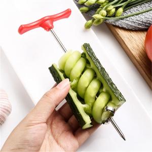 Potato Spiral Cutter Manual Roller French Fry Cutter Making Twist Shredder Grater Kitchen Gadget Cooking Tools Vegetable Slicer