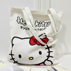 ZEEMIN Halloween Christmas Sanrio Hello Kitty Shoulder Bags: A4 Size Student Handbags