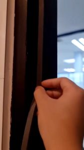 ￼เทปโฟมกันฝุ่น ป้องกันเสียงรบกวน ขนาดยาว5เมตร  ทนทาน