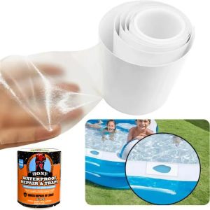 Bộ Dụng Cụ Vá Sửa Chữa Bằng Băng TPU 1 Cuộn Dành Cho Lều Đệm Hơi Áo Mưa Đồ Chơi Bơm Hơi Phao Bơi - Bộ Dụng Cụ Sửa Chữa Bằng Nhựa Bền
