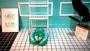 แหวนว่ายน้ำเด็ก - ประเภทห่วงยางว่ายน้ำ เหมาะกับเด็ก 3 เดือน - 5 ขวบ ห่วงยางพยัญชน รุ่นพิเศษ ป้องกันพลิกคว่ำ ป้องกันหงายหลัง