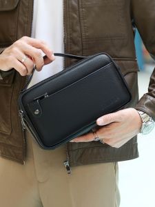 Túi Xách Nam Dung Tích Lớn Da Túi Xách Thoải Mái Túi Đựng Tài Liệu Điện Thoại Di Động Nhiều Túi Vuông Thời Trang Sành Điệu Túi Cầm Tay Trẻ Em