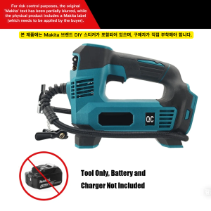 Makita | Máy Bơm Lốp Không Dây Makita 18V Máy Nén Khí Cầm Tay Điện Dùng Cho Lốp Xe Hơi Xe Đạp Và Bóng - Máy Bơm Khí Di Động Chạy Pin