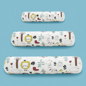 [NEW PRINT] [Machine Washable] Einmilk Baby Bolster 100% Cotton Soft Toddler Bolster / Cover Kids Bolster BOL