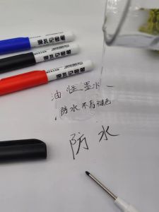 Long Head Marker Pen Deep Hole Industrial Woodworking Decoration Painting Pen Oil Waterproof Construction Site Drawing Pen