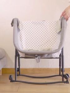 Foldable Newborn Baby Crib With Mosquito Stitching Big Bed  Removable With Mattress Mosquito Net Portable Crib