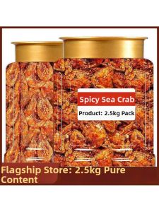 Spicy Ready-to-eat Crabs Snacks Canned