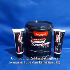 Compound Rubbing AlfaGlos dalam Kemasan Tube & Kemasan 1Kg
