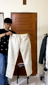 JINISO Denim Waist Fit Jeans Pria 357