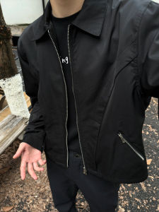 แจ็คเก็ต WESSK 3-in-1 ป้องกันน้ำ กันลม ซิป ทรงสั้น ดีไซน์โค้ง แจ็คเก็ตผู้ชาย แจ็คเก็ตแบบสวมหัว แจ็คเก็ตแบบสวมหัว