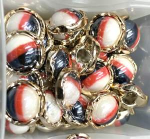 5 nút kiểu sơ mi cá tính 13mm.