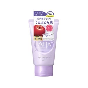 AHA Fruit Acid Face Wash Enzyme Deep Cleansing Pore Shrinking Facial Cleanser Cream 120g Hydrating Moisturizing Exfoliating