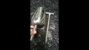 Palu Sendok Sekop Serokan es batu Biji Kopi Stainless Steel Cocok buat di Kafe Resto Hotel